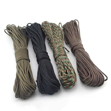 Открытый 31 м армии регулирования 7-ядерный зонтик веревка/открытый десантник/тяги спасательных связанные троса/палатки веревки/веревка