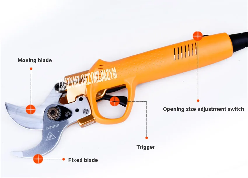 Новое Поступление Электрический Секаторами Портативный 40 В Аккумуляторная Высокой Филиал Садоводство Плодовое Дерево Ножницы JT-4(можно вырезать 4 см) 8-10 h