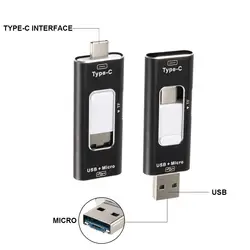 Тип C/USB 2,0/Micro USB Micro SD Card Reader Push-Pull Тип для Macbook смартфонов PC XXM8