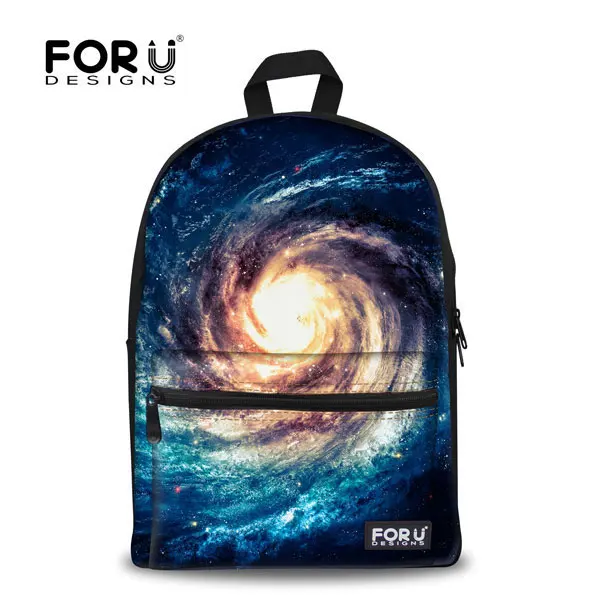 FORUDESIGNS/Galaxy Printing рюкзак для девочек-подростков, с принтами вселенной, космоса; парусиновые рюкзаки, Для женщин Рюкзак Детские ранцы - Цвет: 2F0086J