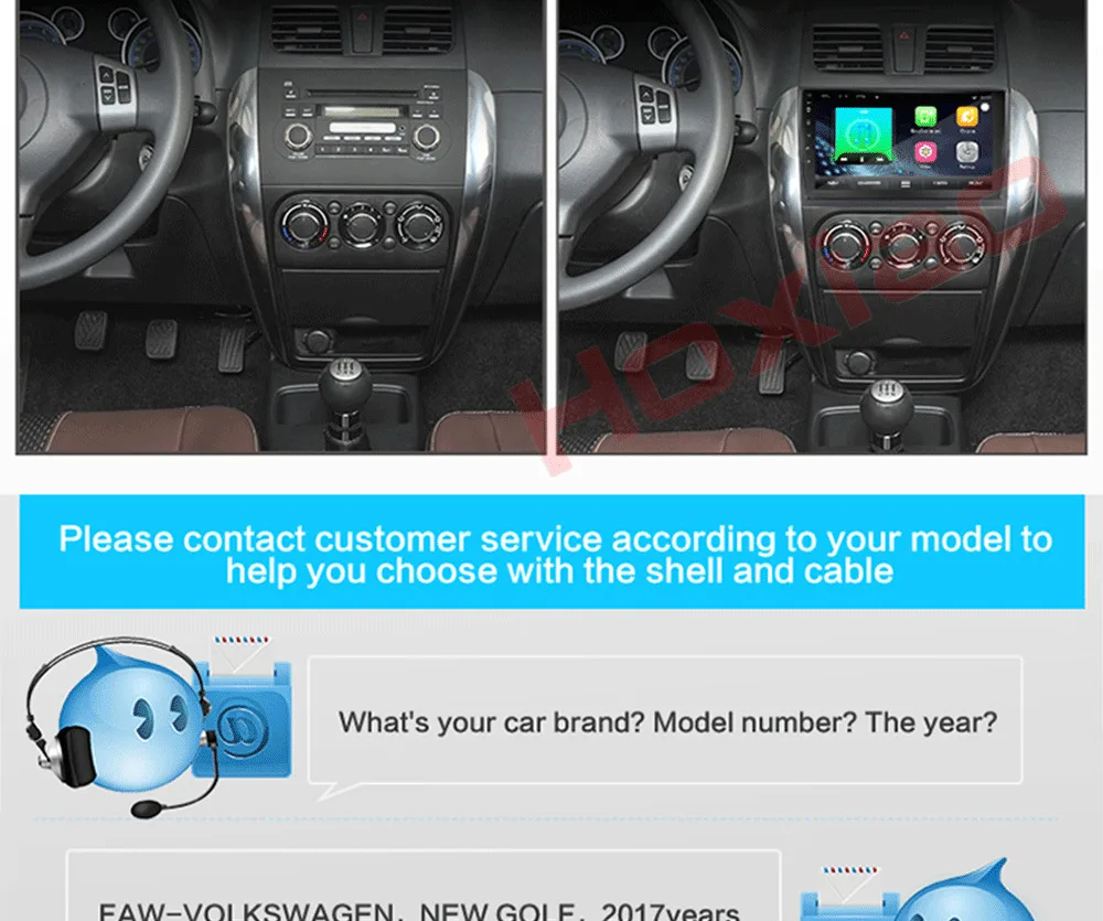 Flash Deal Hoxiao Android 6 for Toyota Prado 120 Land Cruiser 2004-2009 GPS HD multimedia player map navigation WIFI 9 inch 2DIN car radio 9