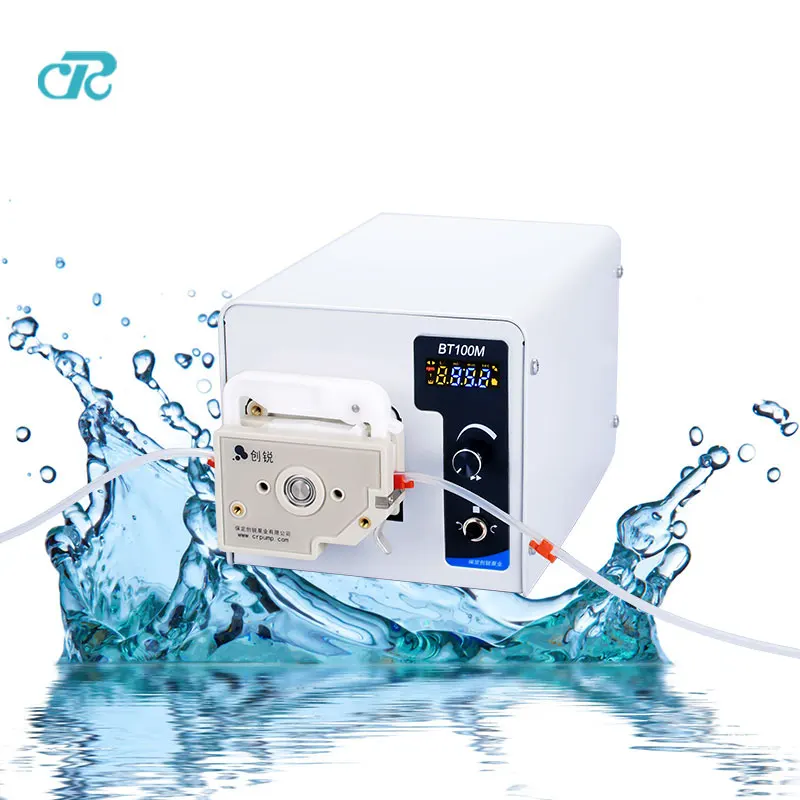 Single channel small volume liquid dosing peristaltic pumpperistaltic