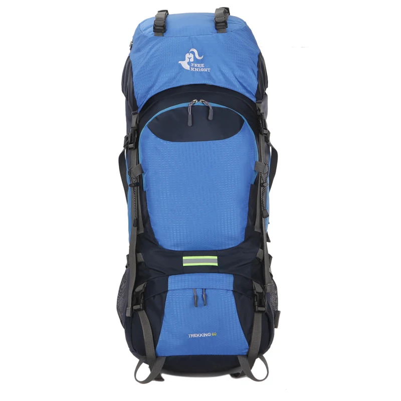 60L Large Capacity Mountain Camping Backpack Waterproof Outdoor Hiking Backpack With Rain Cover Breathable Sport Backpack (26)