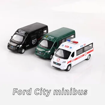 

Simulation of Alloy Postal Car Model Express Ambulance Model with Sound and Light Recall Boys Toys Children Toys Birthday Gifts