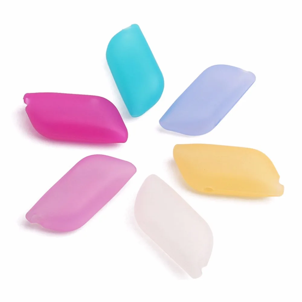 

3Pcs Portable Mini Silicone Toothbrush Head Sleeve Brush Case Protection Hygiene Cover Oral Hygiene Toothbrush