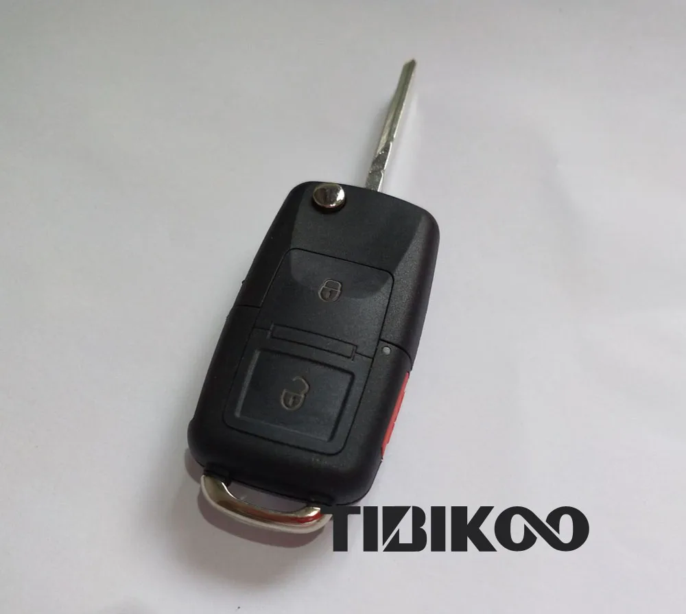 VW 2+panic remote key shell (5)-1