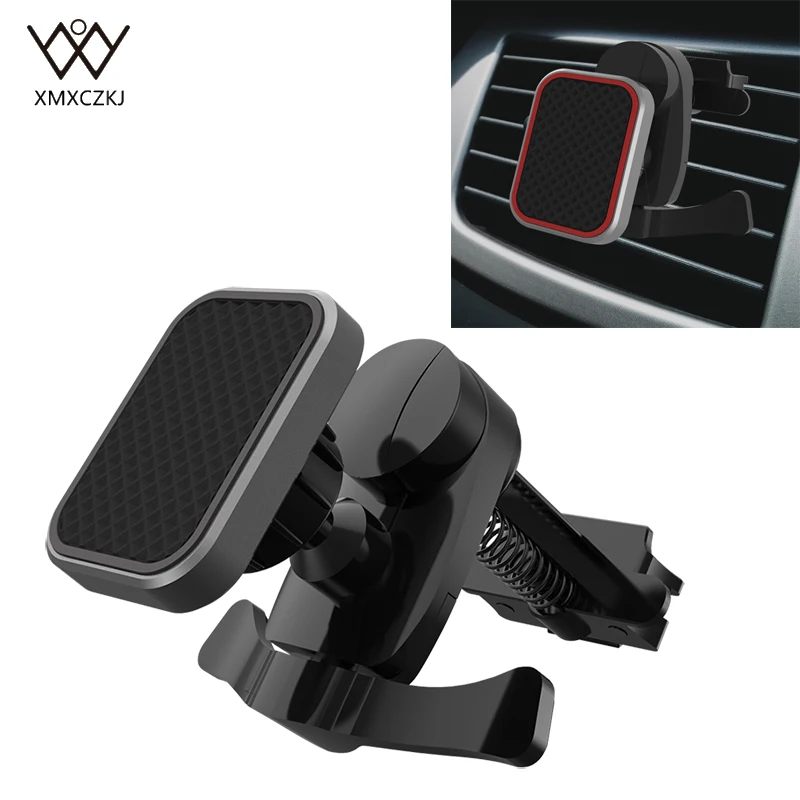 Newest Magnetic Car Phone Holder Air Vent Mount Magnet Holder for iPhone Mobile Phone GPS 360 Degree Universal Car Holders Stand