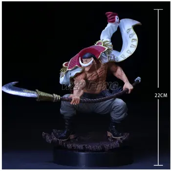 

New anime One Piece White Beard Action Figure Toy PVC Edward Newgate Model brinquedos Collection kids toys