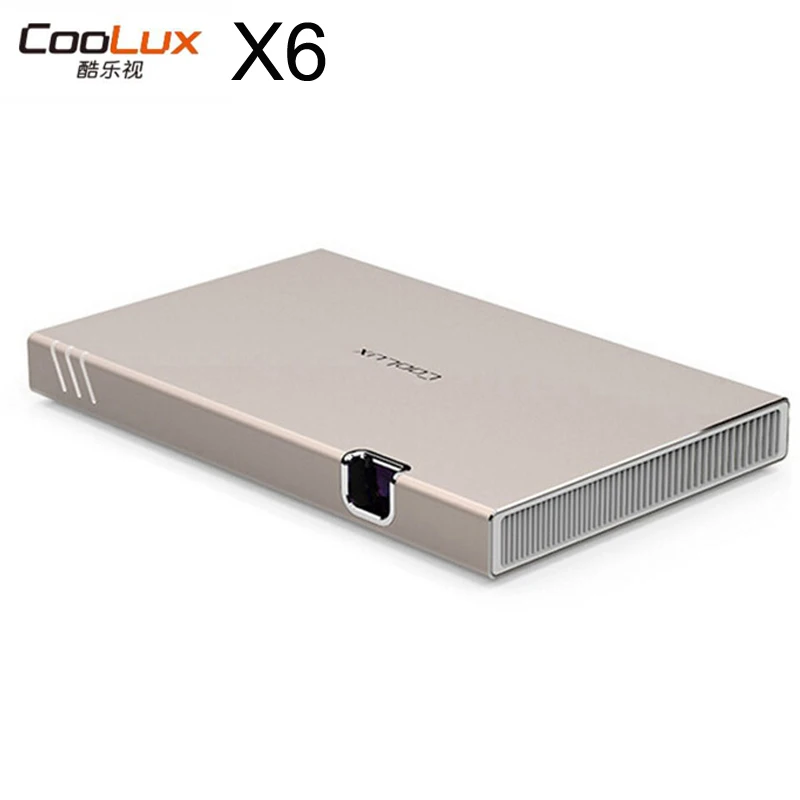 Coolux X6 X6S Mini Led Projector Mini Projetor Led Proyector Led DLp Android Projector 3D WIFI