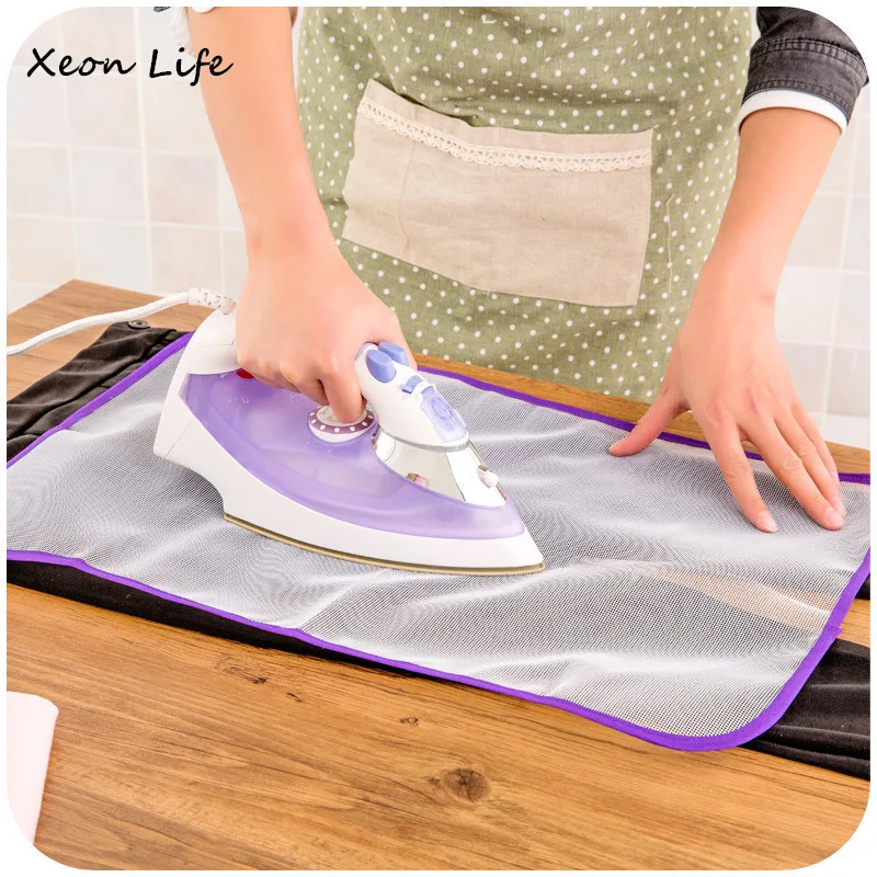 

Hot Selling 1pc 58cm*39.5cm Ironing Board Clothes Protector Insulation Clothing Pad Laundry Polyester Mat