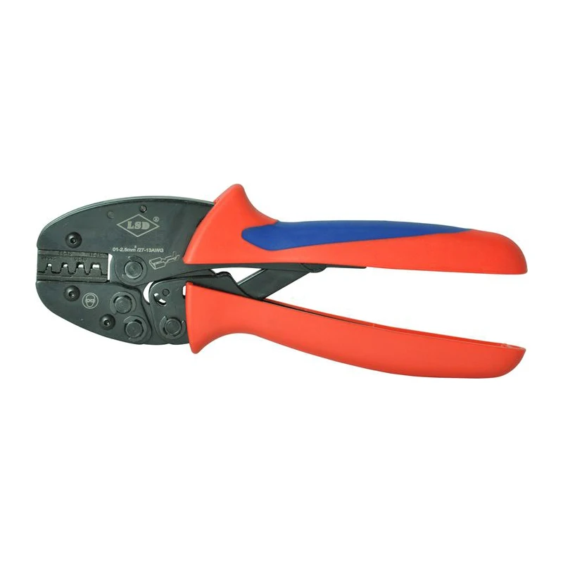 Ratchet Crimping Tools for open barrel terminals 0.1 2.5mm2 Crimping