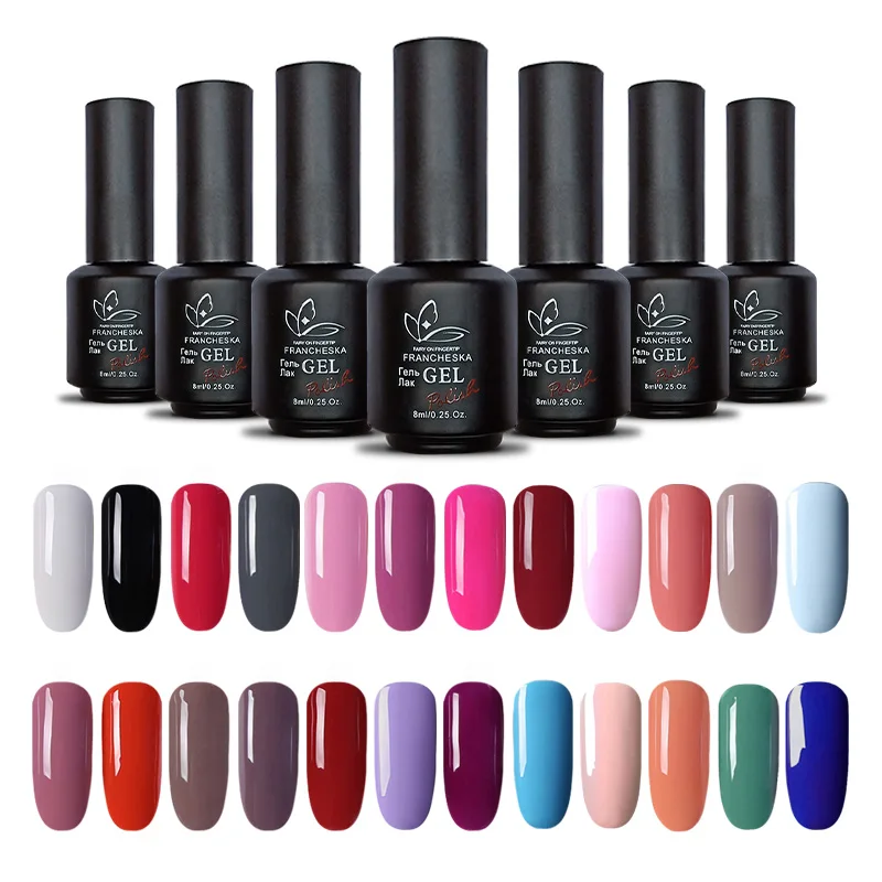 Francheska gel nail polish gellak HOT SALE UV nail gel polish oje ...