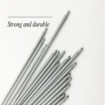 

10pcs galvanized spring plastic heat sealing cold cut tip glue stick spring interlocking point head spring