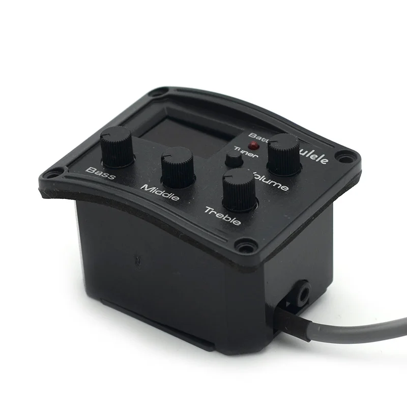 10 шт. 3 диапазона электронный укулеле Preamp пикап Великобритании мини гитара