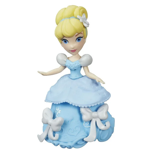 Genuine-Princess-jasmine-Cinderella-Ariel-snow-white-belle-Rapunzel-Doll-Action-Figure-Classic-Anime-girl-Toy (7)