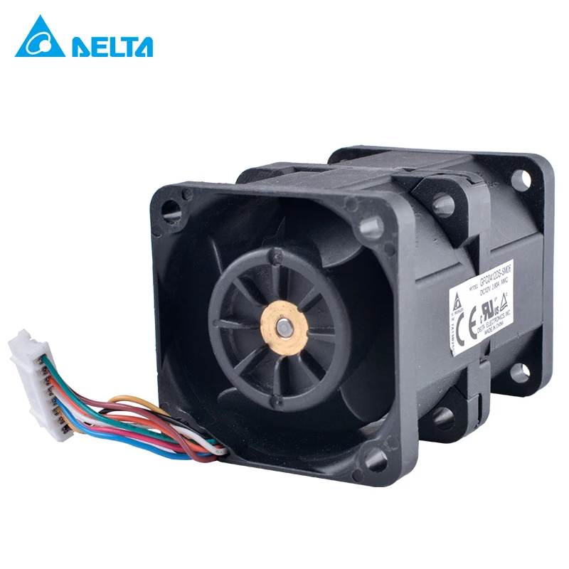 

DELTA GFC0412DS-SM06 4cm 40mm fan 4056 12V 2.80A Dual fan dual motor super high speed booster cooling fan