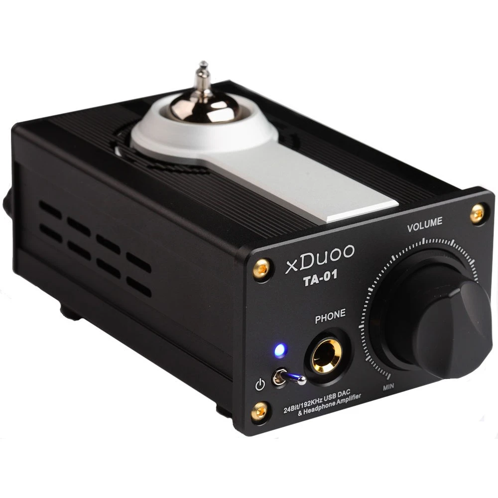 XDUOO TA-01 24Bit/192KHz USB DAC Tube AMP HiFi Decoder Headphone Amplifier 12V