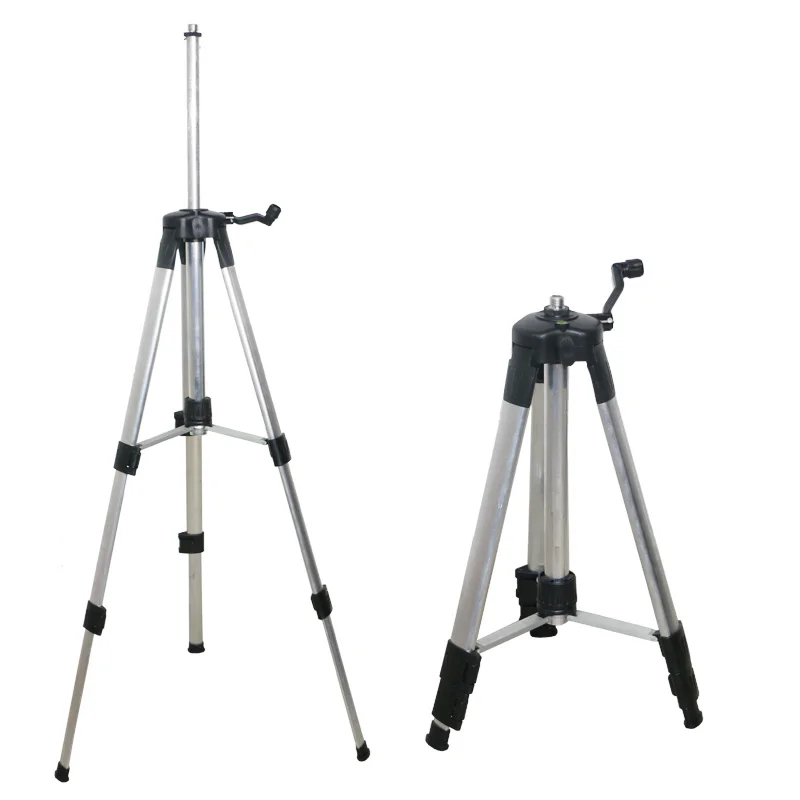 

Portable High Quality 1.02m Adjustable Height Thicken Aluminum Tripod 5/8" Male Threads Laser Level Tripod