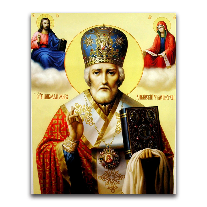 5D Diy Diamond Painting Cross Stitch Religion true religious men Diamond Mosaic Needlework Diamond Embroidery 2025CM