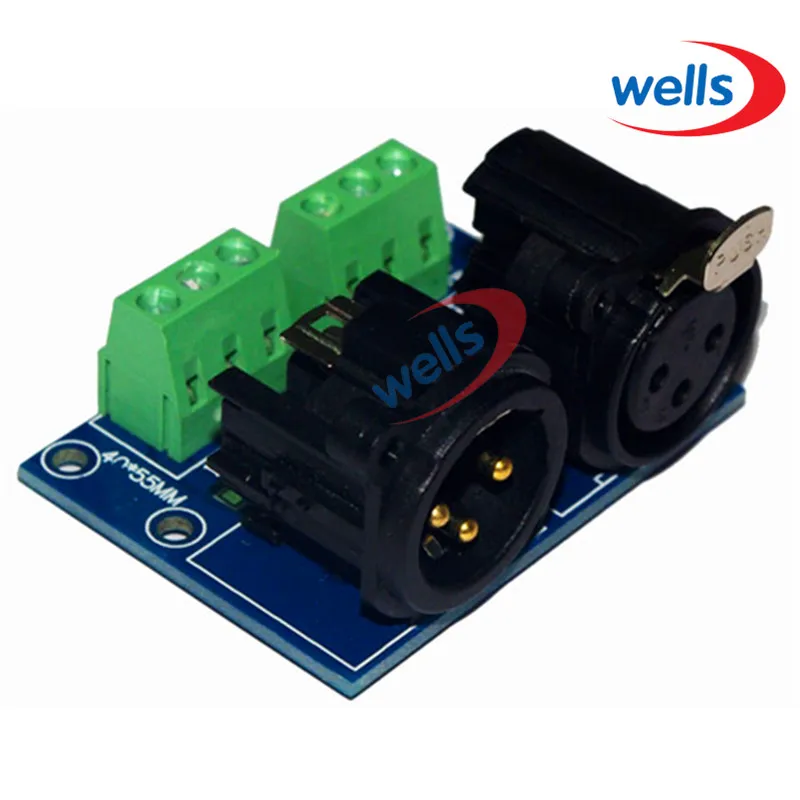 DMX512 XLR3 соединитель для 3pin 3Pin использовать DMX контроллера|dmx512 controller|dmx dmx512connector |