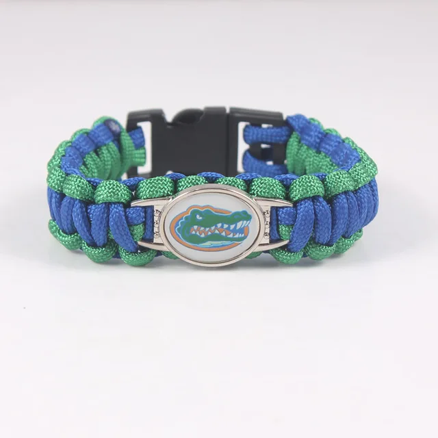 Outdoor Camping Paracord 550 Survival Bracelet Georgia Bulldogs Outdoor Camping Paracord 550 Survival Bracelet Georgia Bulldogs Emergency Men Women Umbrella Braided Charms