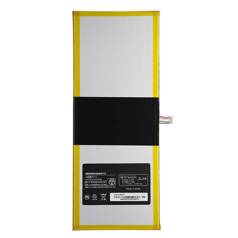 Tablet Battery HB3484V3EAW-12 for Huawei HB3X1 MediaPad 10 Link S10-201wa S10-201u S10-231U S10-231w Free Tools