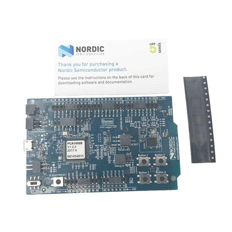 nRF51-DK development board Dev Kit for nRF51422/51822 series products Nordic Bluetooth pca10028 rev1.1.0 | Компьютеры и офис