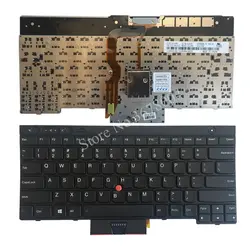 Новая клавиатура для ноутбука для ThinkPad L430 W530 T430I T530 T430 T430S X230I X230 L530 X230 черный США с рамкой без Подсветка