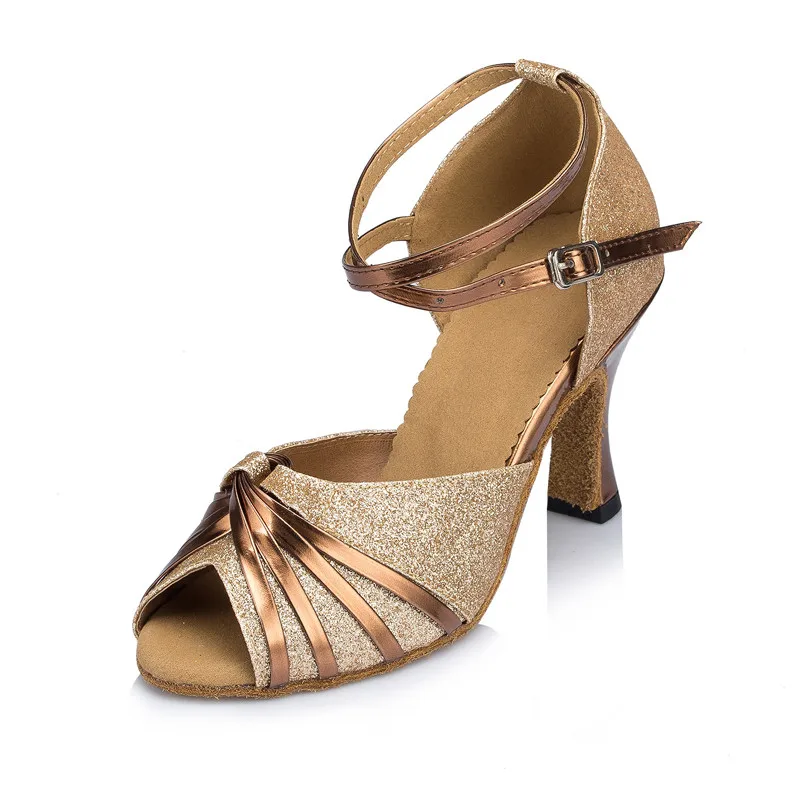 Hot Sale Ladies Women Tango Salsa Ballroom Latin Dance Shoes 2 3 Inch Heels