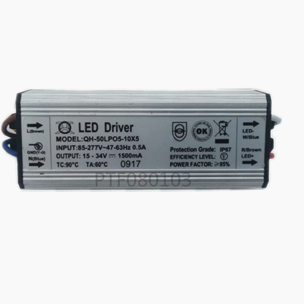 Светодиодный драйвер 1500 мА водонепроницаемый IP67 1 шт.|led driver 1500ma|driver 1500maled |