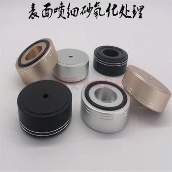 

4 pieces of all-aluminum alloy diameter 44 high 16 audio power amplifier feet speaker foot nail tripod shock absorber cushions C