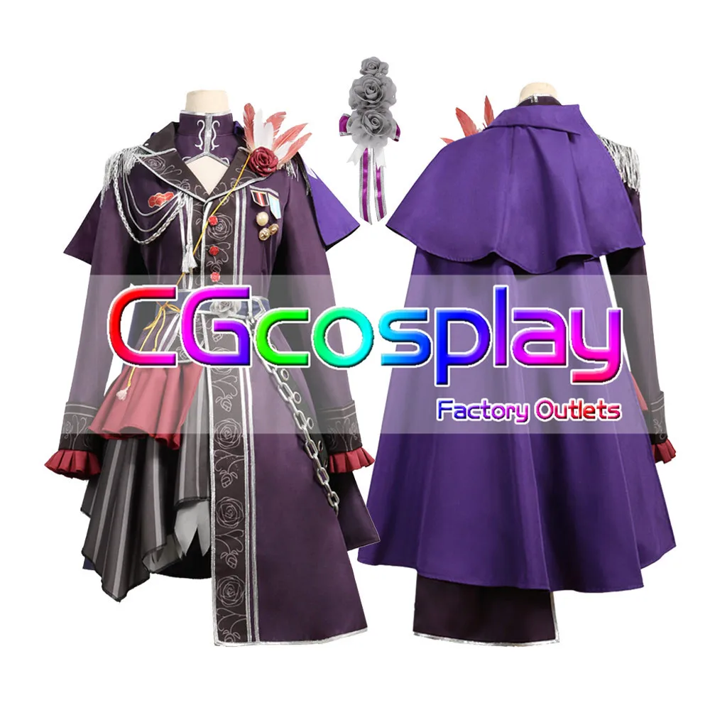 Cgcos Экспресс доставка Bang Dream Лиза Имаи Roselia 3th live форма аниме игры Косплэй костюм на