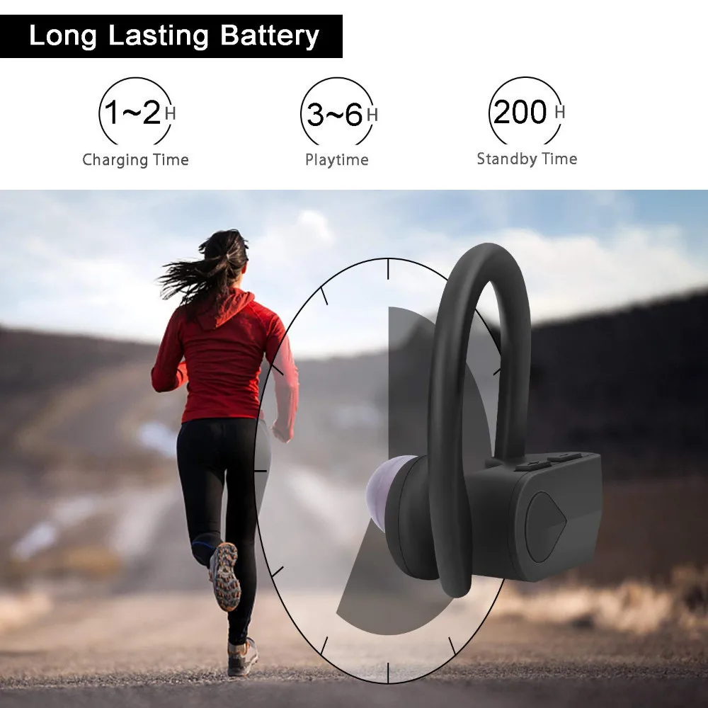 DUSZAKE TWS Bluetooth беспроводные наушники для мобильных телефонов Iphone Xiaomi|Наушники и