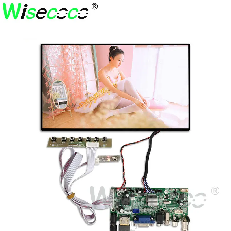 

for Raspberry Pi 10.1 inch Screen Display 10.1 Inch Lcd Dispaly + LCD Driver board + White cable + Long key board 1280*800