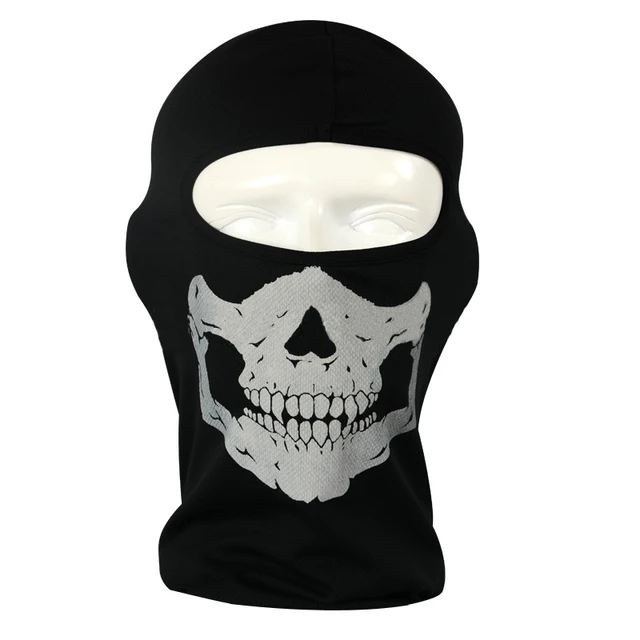 Buy New Hot Sale Ghost Skull Mask Bandana Tactical CS Wargame Airsoft Training