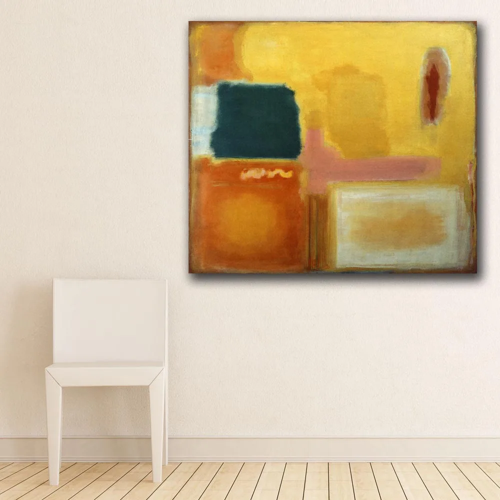 Wall Pictures For Living Room Abstract Mark Rothko Mauve Intersection Canvas Art Home Decor Modern No Frame Oil Painting | Дом и сад