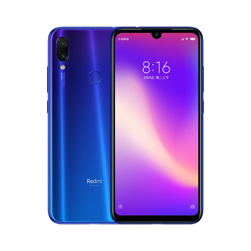 Мобильный телефон Xiaomi Redmi Note 7 Pro с глобальной прошивкой, 6 ГБ, 128 ГБ, Восьмиядерный процессор Snapdragon 675, 4000 мАч, 6,3 дюйма, 2340*1080, 48MP+ 5MP