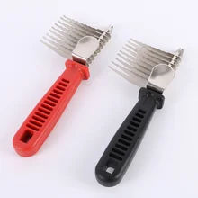 Новая расческа для животных из нержавеющей стали депиляция Расческа Собака Расческа для удаления волос