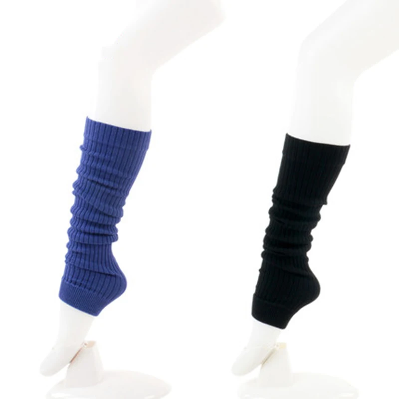 Мягкие танцевальные носки для девочек женский балет латинский современный танец вязаные гетры зима экстра длинные сапоги выше колена вязать танец