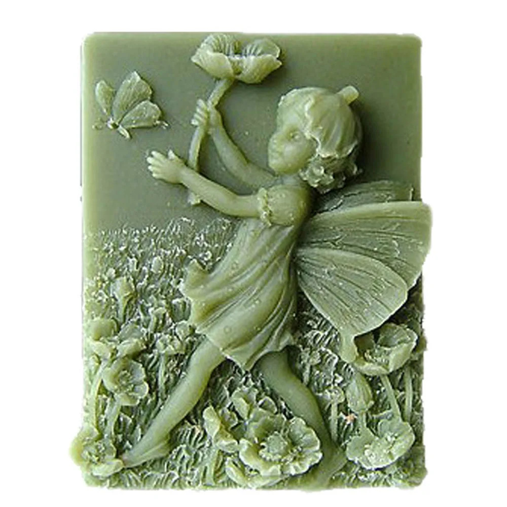 

Grainrain Angle Silicone Soap Molds Resin Craft Clay Handmade Chocolate Candy Mould