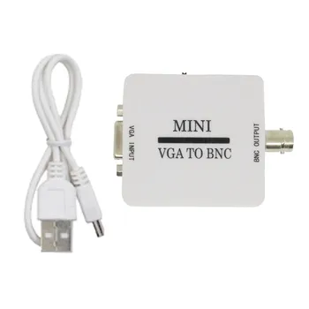 

Mini HD VGA to BNC Video Converter Convertor Box Composite VGA to BNC Adapter Conversor Digital Switcher Box For HDTV Monitor