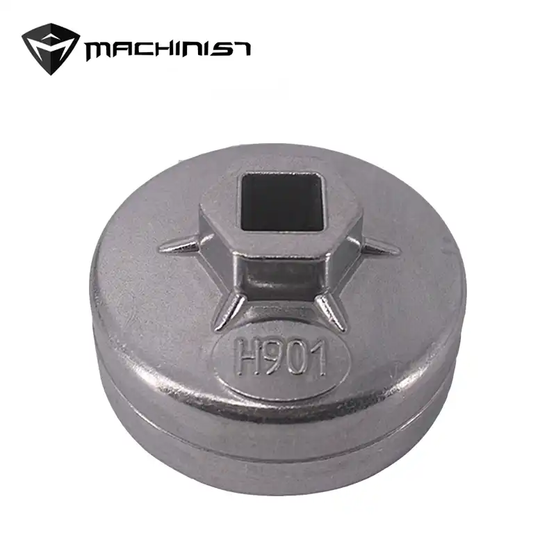 Car 901-915 Oil Filter Socket Wrench Cap Drive Remover Flutes Cup Housing Tool