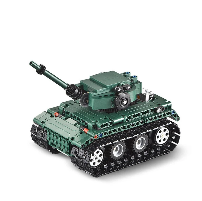 

technic Military Tank model building blocks fingures bricks Compatible with RC tank Boys Gift Educational Toys c51018