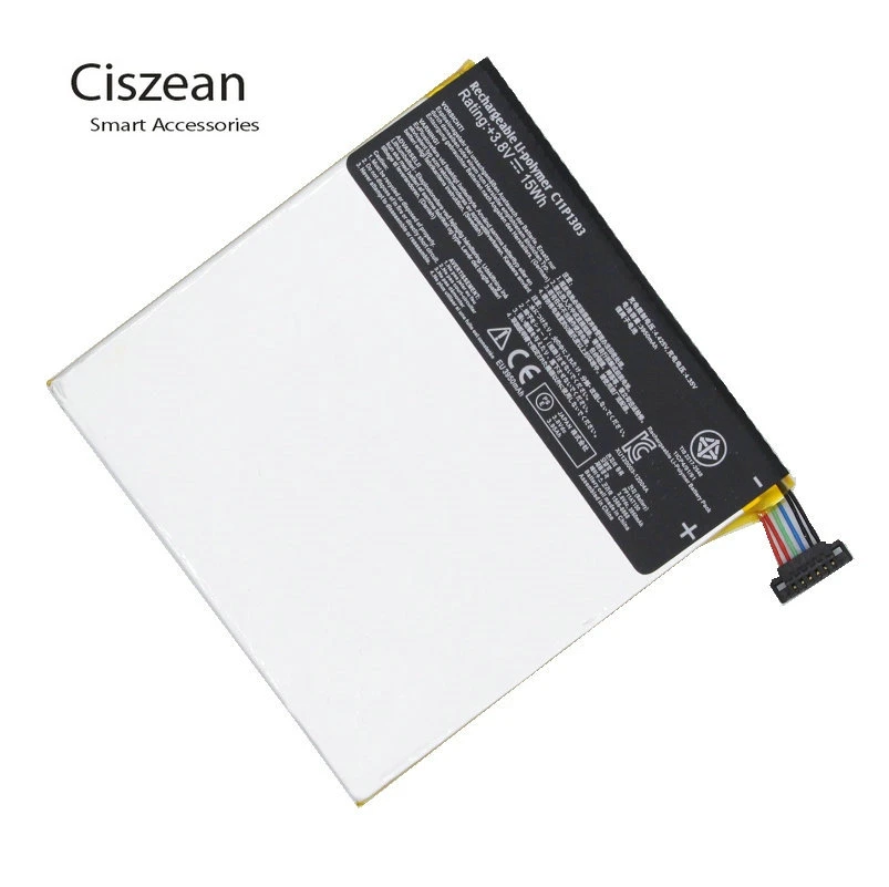 Batteria per Tablet Asus Google Nexus 7 II 2 2a Generazione Versione 2013 ME571 ME57K ME57KL K009 K008 Durevole C11P1303 5200mAh  7