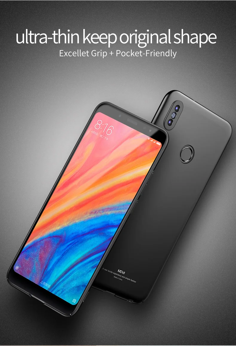 Msvii Чехлы для Xiaomi Redmi Note 5 Pro Чехол для Xiomi Redmi Note 5 тонкий PC чехол для Xiaomi Redmi Note5 Pro чехол s 5,99"