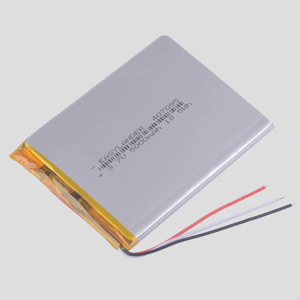 3 провода 3,7 в 5000 мАч литий-ионный полимерный литий-ионный аккумулятор для " дюймов 8" дюймов планшетный ПК замена старых батарей