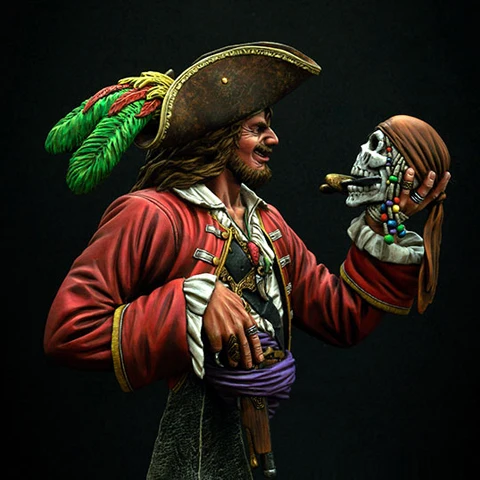 

1/9 Scale Resin Bust Pirate What do you think