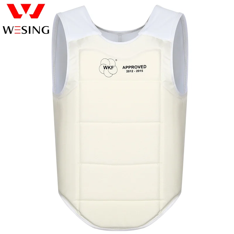 Wesing Men karate Chest Protector WKF Approved Training competition