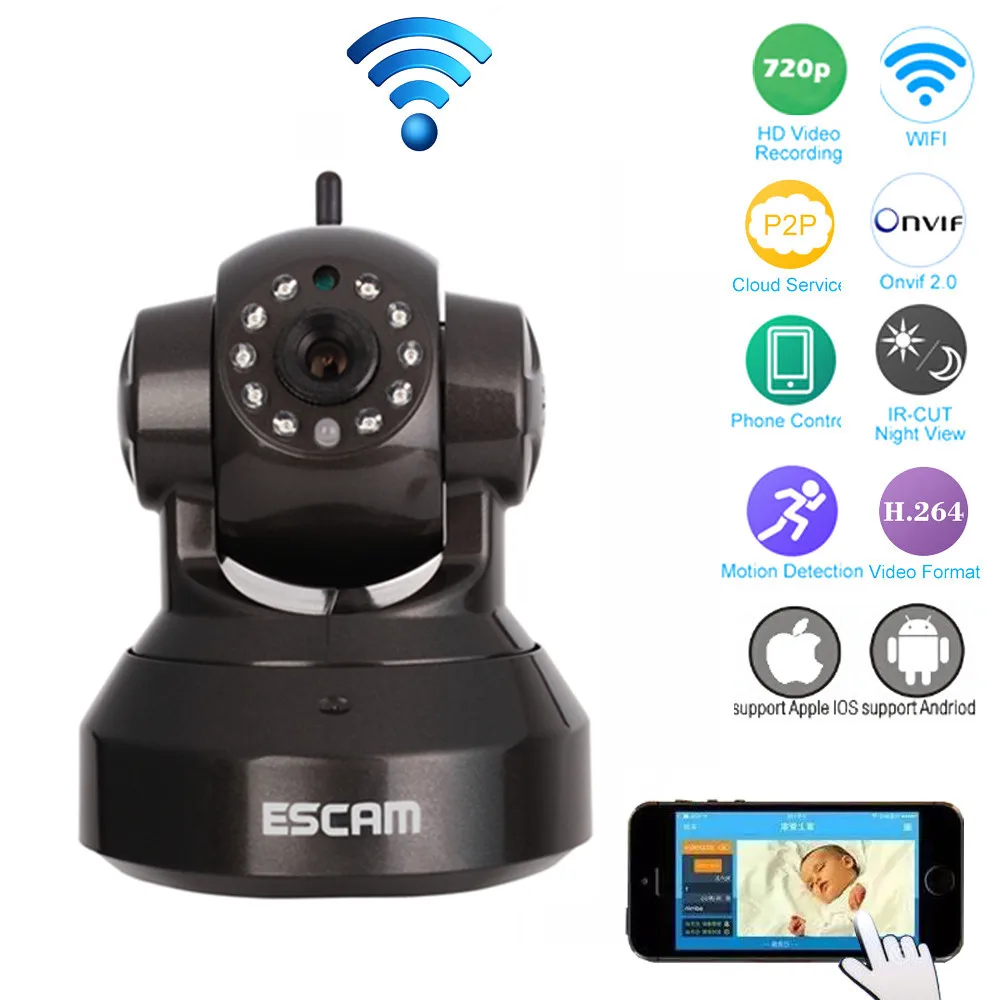 Wireless IP Camera Wifi Onvif Two Way Audio Pan/Tilt IR Night Vision Home Surveillance Video Security Camera CCTV Network IP Cam wireless ip camera wifi onvif two way audio pan tilt ir night vision home surveillance video security camera cctv network ip cam
