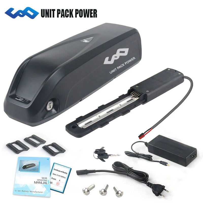 

UPP 52V 1000W Hailong Battery with LG Cells 52V 10Ah Electric Bicycle Battery for 48/52VBafang BBSHD BBS03 1000W BBS02 750W 500W